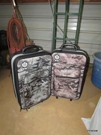 Camouflage luggage