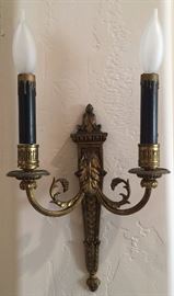 Brass Sconces