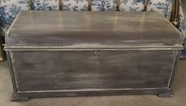 Hand Painted Cedar Chest