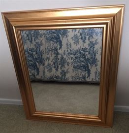 Gold Framed Mirror