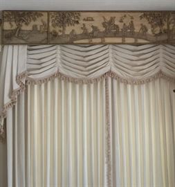 Handmade Custom Valance Paper Mache on Wood (AMAZING!)