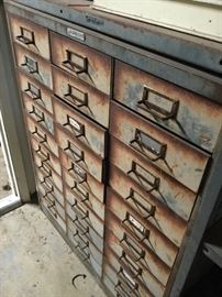 Old rusty cabinets 