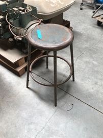 Metal stool 