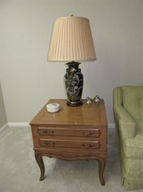 French Provincial End Table