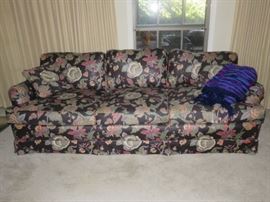 Vintage Down-Filled Couch