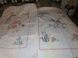 Two Handmade Baby Quilts