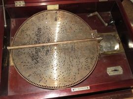 Antique Stella Record Player