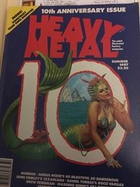 “Heavy Metal” Magazine Collection, 1980’s - 90’s