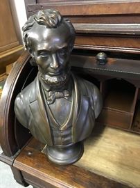 Lincoln Plaster head $ 45.00 small chip on the back