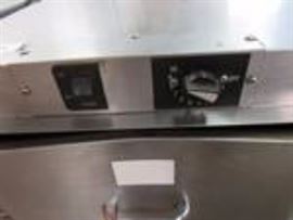 Gold Metal Pretzel Warming Station(Bent Drawer Face)