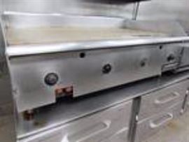 48'' Natural Gas Countertop Griddle