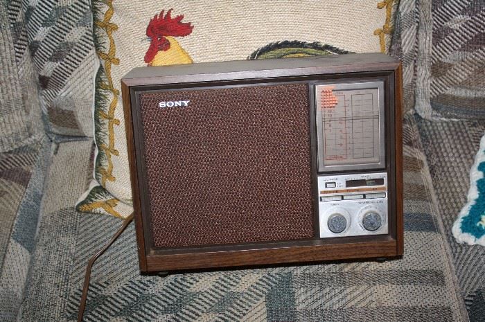 Vintage Sony radio