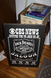 Jack Daniels Saloon poster board