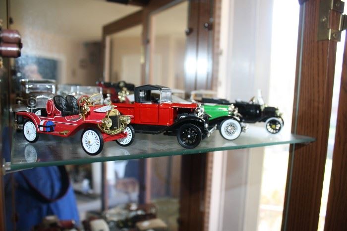 Small scale car collection