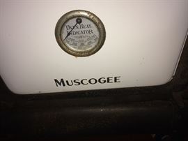 Muscogee antique wood burning stove