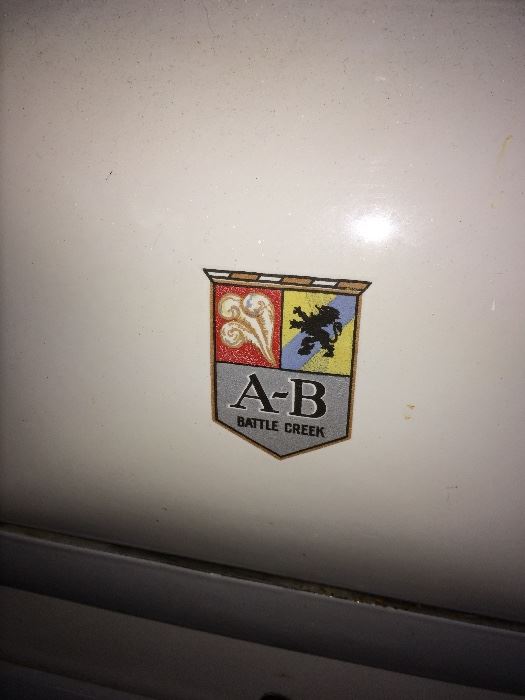 A-B Battle creek antique gas stove