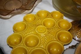 Vintage devil egg plate