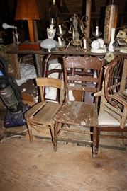 Great chairs and might need some love