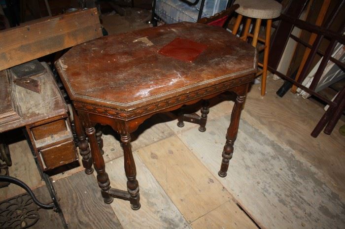Antique table that needs a little love