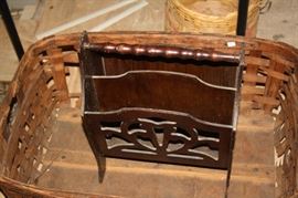 Vintage magazine rack