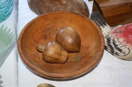 Wood bowl