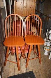 Pair of bar stools