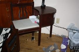 Vintage telephone table