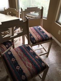 2 bar stools  (match design of kitchen table and chairs)