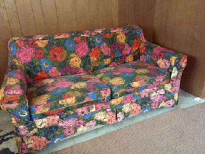 Vintage Floral Sleeper Sofa AVAILABLE FOR PRESALE
