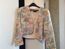 Vintage beaded evening wear