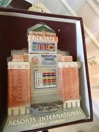 Resorts International Casino Commemorative Bottle (in Box)