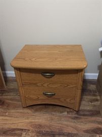Matching Night Stand, Dresser with Mirror and Headboard