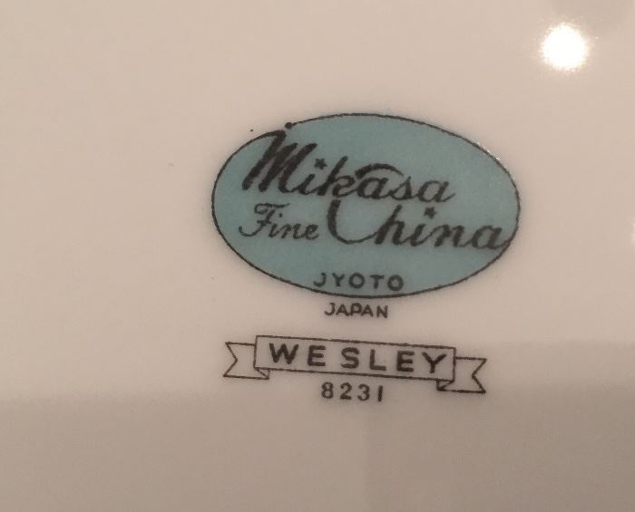 Mikasa Fine China Wesley 8231 Japan