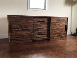 Restoration Hardware reclaimed wood credenza