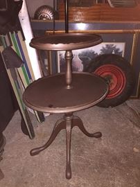 One of many side tables in many materials & designs