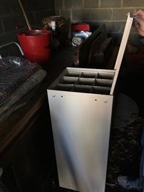 Architect's filing cabinet for blueprints or wrapping paper!