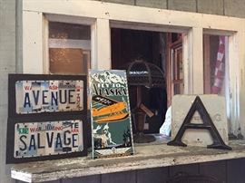 More signs & letters