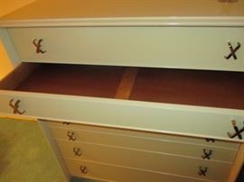 MID-CENTURY MODERN JOHN STUART BEDROOM SUITE