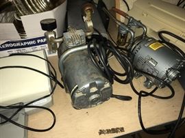 Vacuum Pumps and Motors