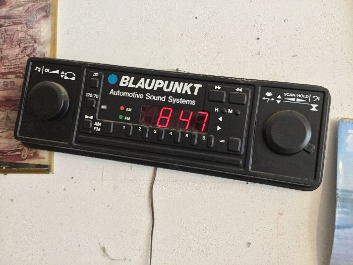 Blaupunkt radio clock