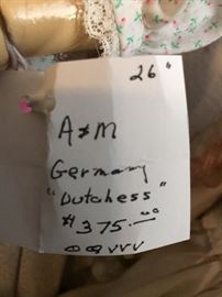 26" A&M German Dutchess