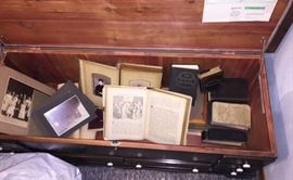 Hope Chest, Books, Photos, & paper Memorbilia