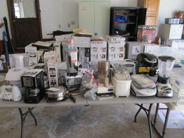 Kitchen appliances new in the box