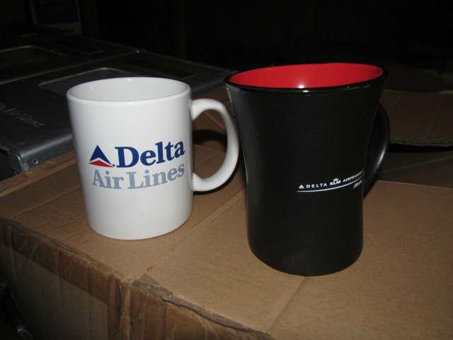 Several dozen Delta cups