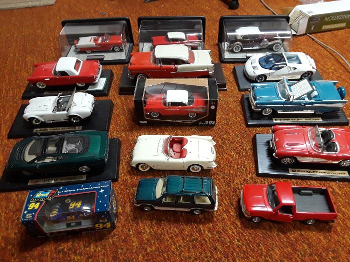 Die cast cars