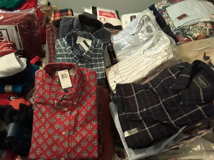 New shirts, most 15 1/2 x 34/35