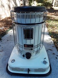 Working kerosene heater