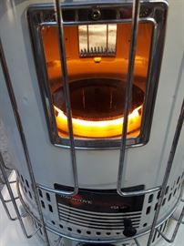 Working kerosene heater