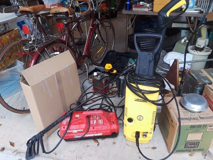 2 working electric power washers