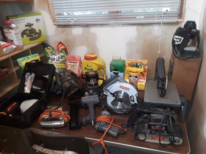 power tools galore!